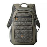 Tahoe BP 150 photo backpack, green camo front panel and adjustable shoulder straps