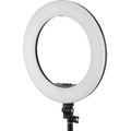 Lumina inel LED Lumina, ring alb cu montură tip trepied