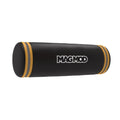MagBox small case, black cylinder with yellow edge rings and MAGMOD logo
