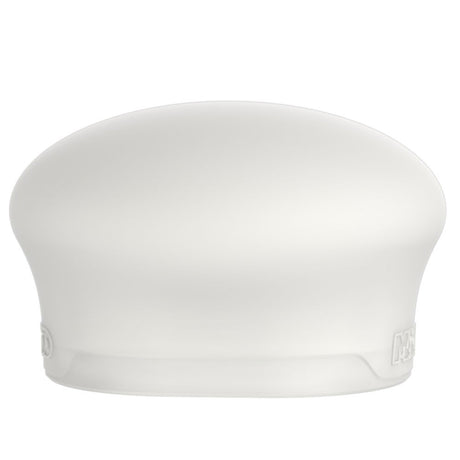 White MagSphere 2 flash diffuser dome with side attachment details