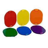 Pro Creative Gels magnetic color filters (6): red, yellow, orange, green, blue, purple