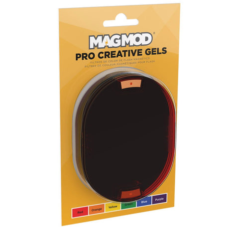 Pro Creative Gels blister pack with purple color gel filter