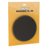 MagGrid XL 40 in retail package, black circular honeycomb grid insert