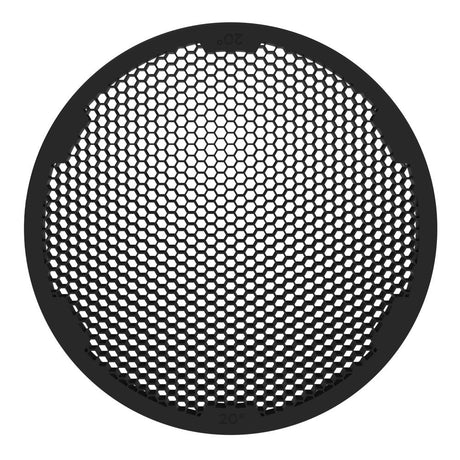 Black honeycomb MagGrid XL 20 insert with hex pattern, front view