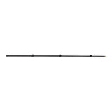 Black 4-section boom pole with visible segment joints and pointed end tip