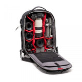 Rucsac foto Manfrotto Backloader S negru, compartimente interne pentru aparate foto