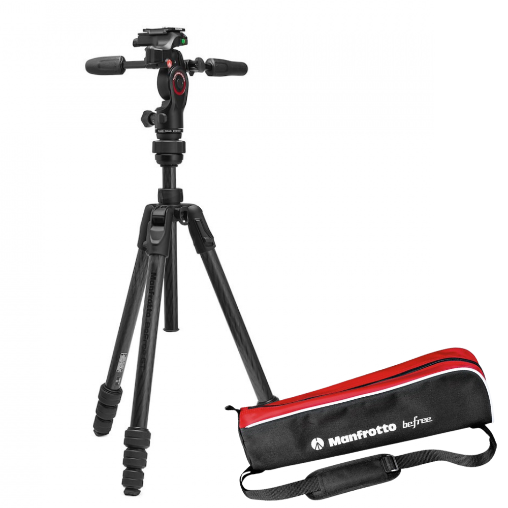 Manfrotto BeFree GT Pro 3-Way trepied foto-video - View 1
