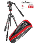 Manfrotto Befree Live Kit Trepied Video Carbon Twist - View 1