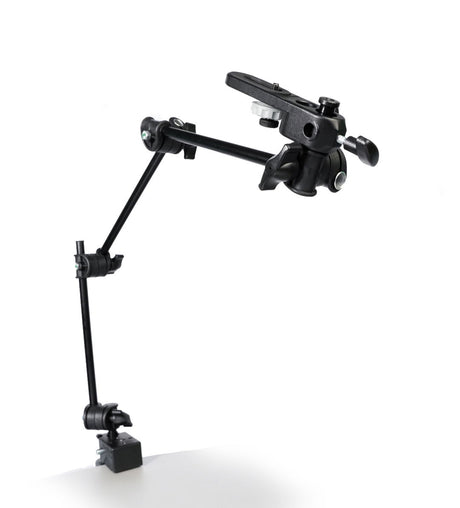 Manfrotto brat articulat cu adaptor camera si menghina - View 1