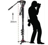 Manfrotto MVMXPROA42W Monopied video fluid dedicat Mirrorless - View 2