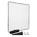 2.9x2.9m scrim kit with white diffusion panel, frame, case and clamps