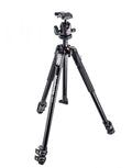 Manfrotto MK190X3-BH Kit trepied foto cu cap bila - View 1