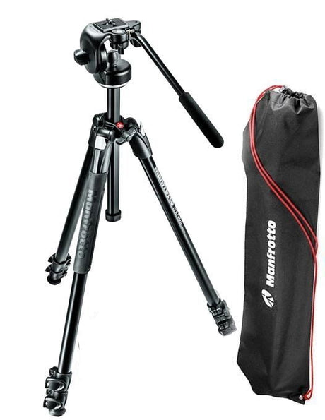Manfrotto MK290XTA3-2W Kit trepied video - View 1