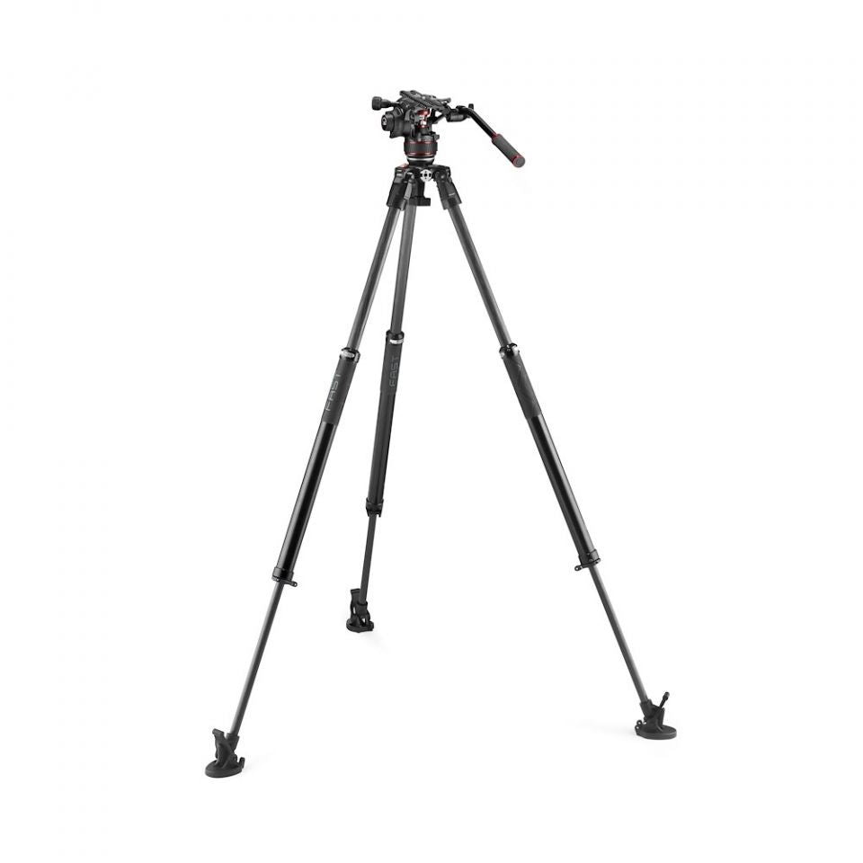 Manfrotto Nitrotech 612/ 635 Trepied video Fast Single Carbon - View 5