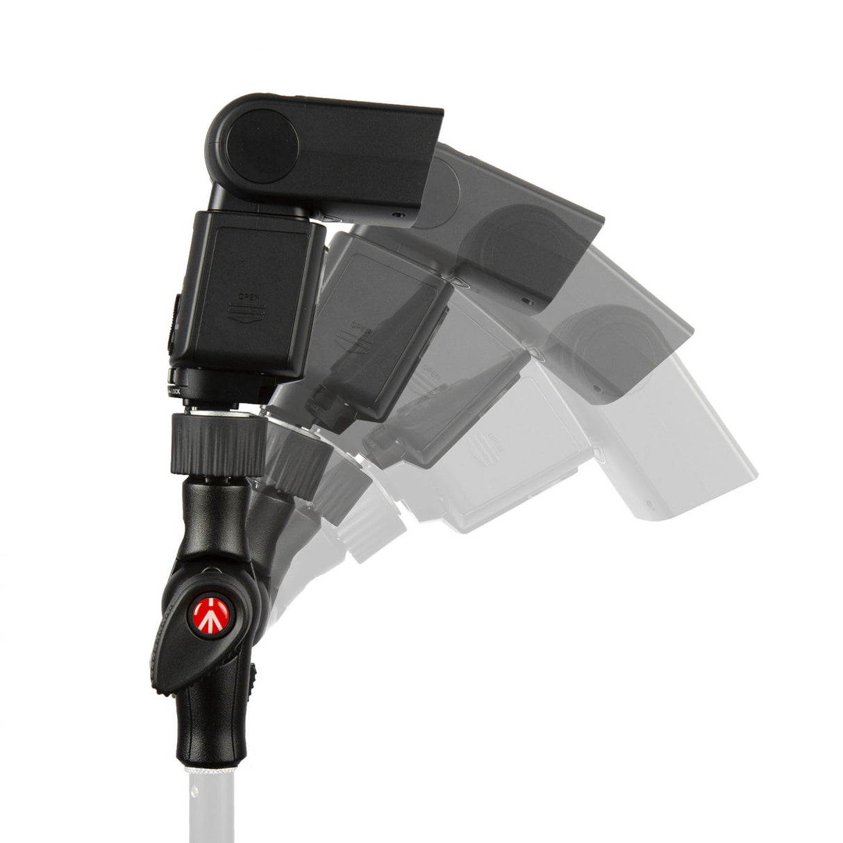 Manfrotto Smart Tilt suport umbrela cu patina pentru blitz - View 4