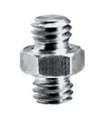 Adaptor șurub 3/8 la 3/8 din metal, filetare cu cap hexagonal