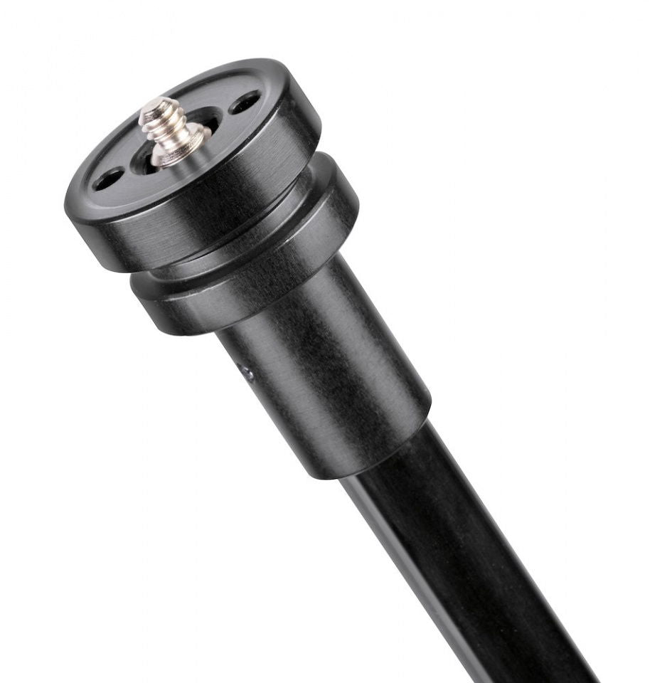Montură cu filet și piuliță pentru boom extensibil VR, partea superioară neagră