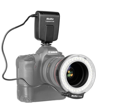 Meike FC-100 Ring Flash blit macro circular - View 3