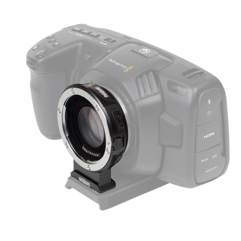 Metabones adaptor Canon EF la Blackmagic 4K T Speed Booster Ultra 0.64x - View 3