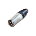 Conector XLR NEUTRIK NC3MXX metalic cu carcasă neagră