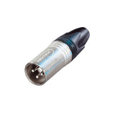 Conector XLR NEUTRIK NC3MXX metalic cu carcasă neagră