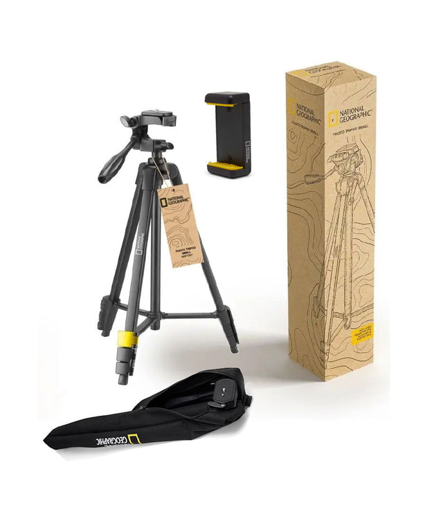 National Geographic NGPT001 Trepied Foto-Video cu husa si suport smartphone - View 1