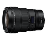 Z 14-24mm f/2.8 S lens angled view with zoom ring and LCD window