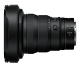 Z 14-24mm f/2.8 S lens side with rear mount and focus/zoom rings