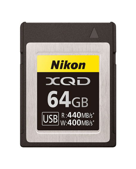 64GB XQD USB memory card, R440MB/s and W400MB/s