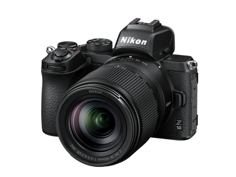 Z50 18-140mm lens kit camera, front view