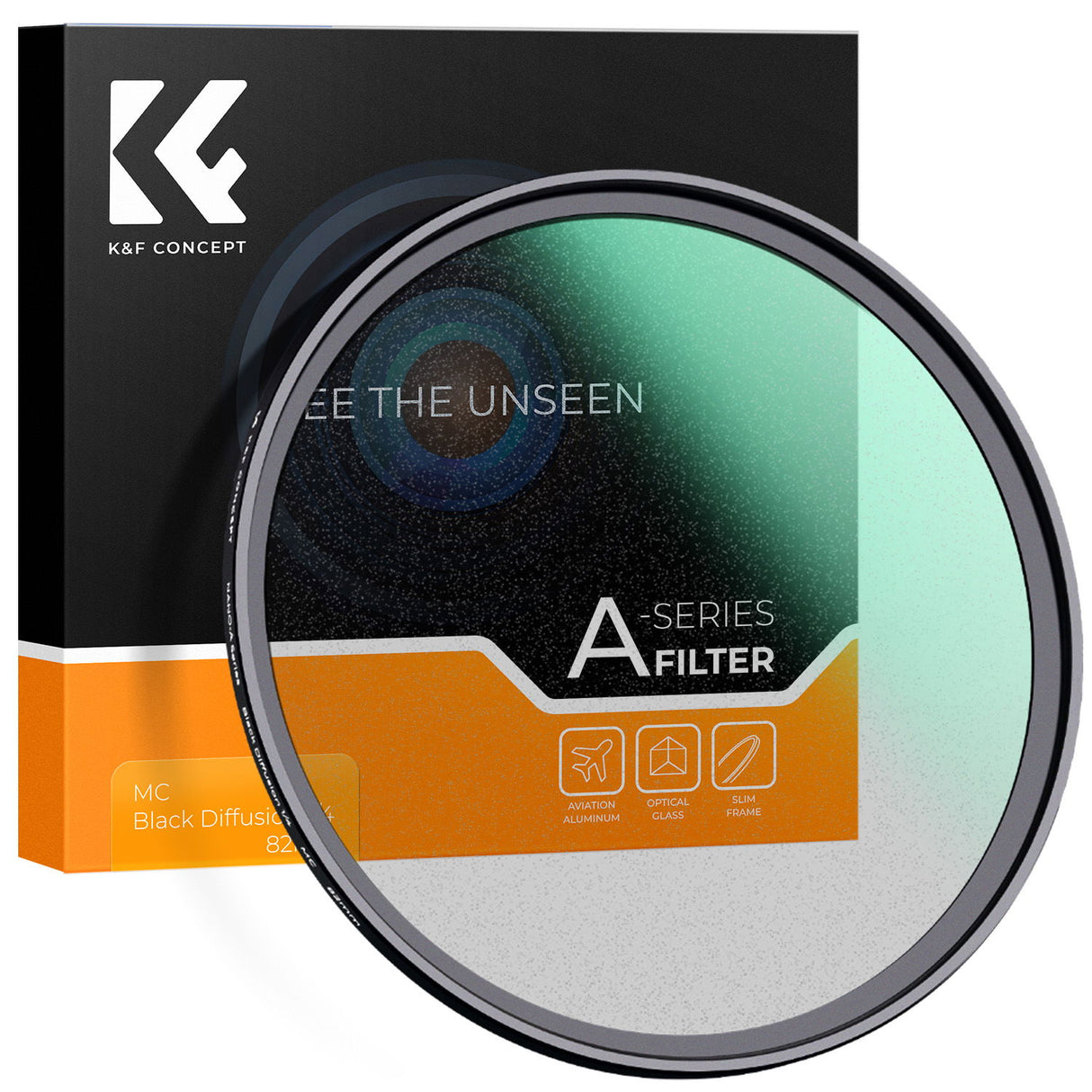 K&F Concept Black Mist HD Nano MC filtru corectie 1/4 72mm - View 1