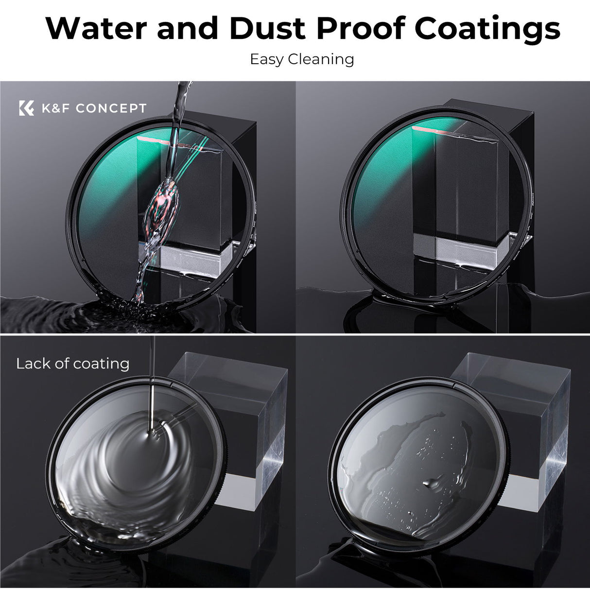 K&F Concept Black Mist HD Nano MC filtru corectie 1/4 72mm - View 4