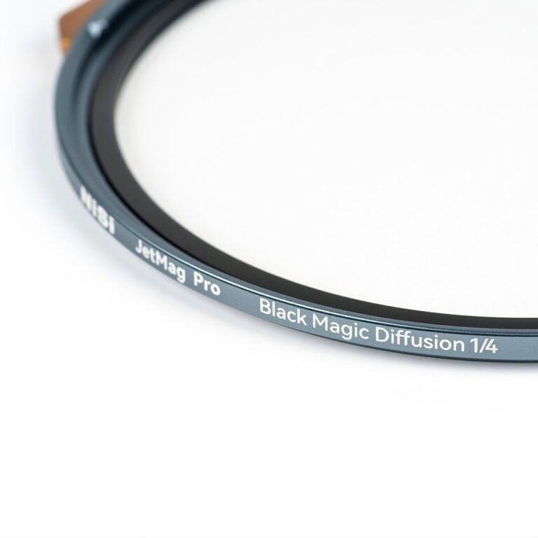 Filtru Nisi Black Magic Diffusion 1/4, inel negru, inscripție JetMag Pro