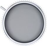 95mm variable ND filter front view with gray tinted glass