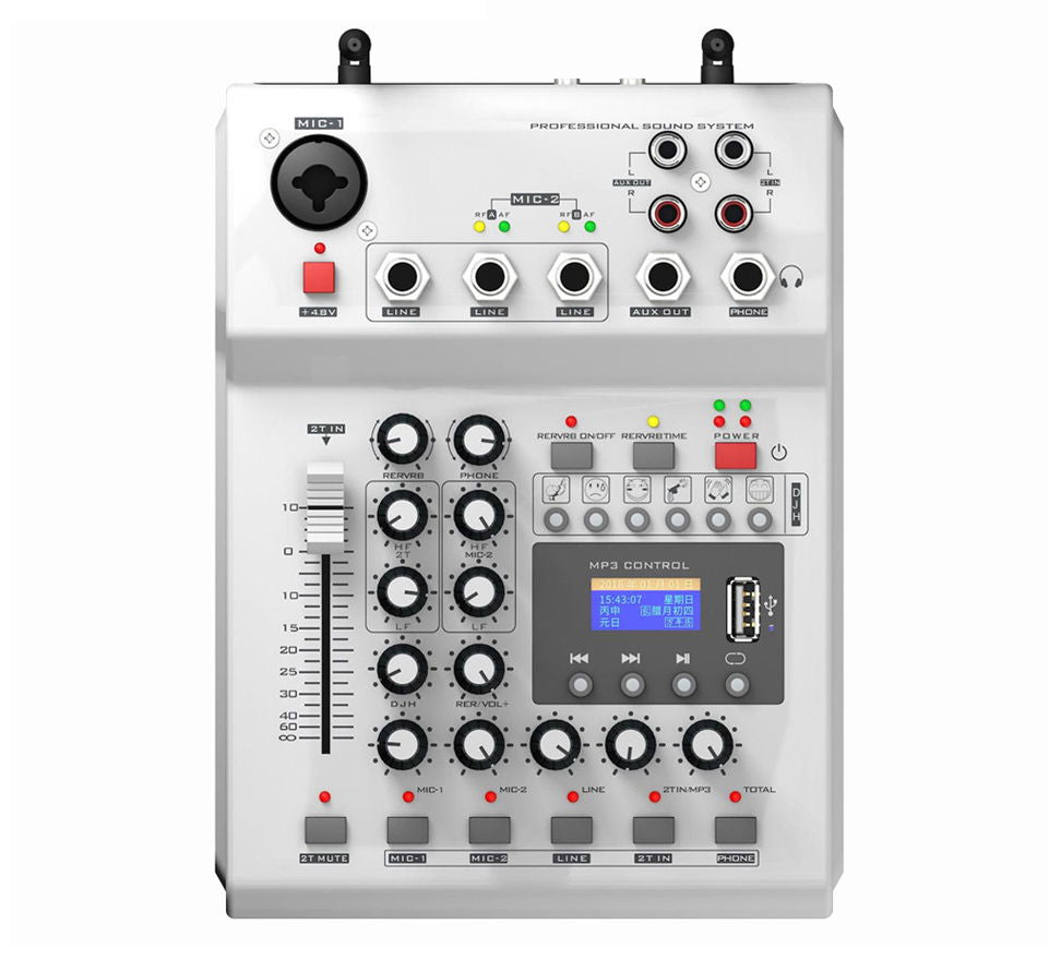 NWPro Mixer Audio cu microfon wireless dual - View 3