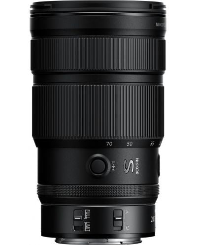 Obiectiv foto Nikon Z 24-70mm f/2.8 S II NIKKOR, zoom 70–24, buton rotund