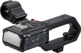 Black camera handle bar with control buttons and mounting bracket