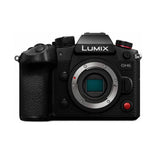 Lumix GH6 E mirrorless camera body, front view with lens mount