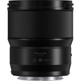 Panasonic Lumix S 100mm f/2.8 macro lens, rear label area and mount contacts