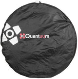 Dark diffusion panel cover with round shape and logo print