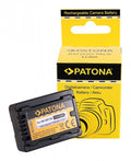 Rechargeable camera battery pack with packaging, Li-ion VBT190 3.6V 1780mAh