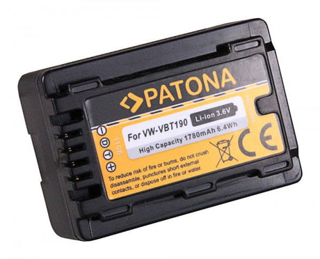 Patona VW-VBT190 Acumulator pentru Panasonic - View 2