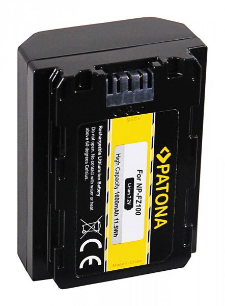 Patona NP-FZ100 Acumulator pentru Sony 1600mAh 7.2V - View 4