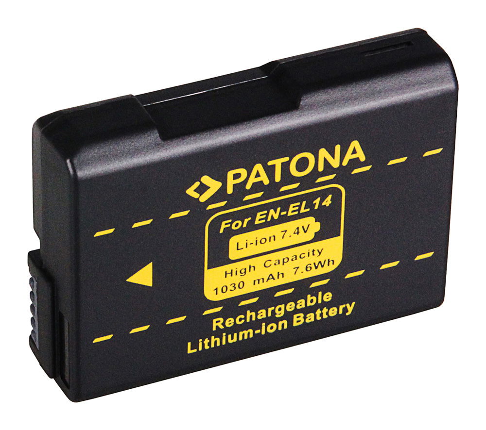 Patona EN-EL14 acumulator pentru Nikon - View 2