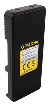 Patona Incarcator Dual cu LCD pentru Sony NP-F550 F750 F970 - View 4