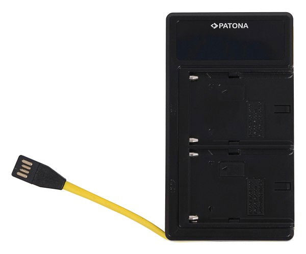Patona Incarcator Dual Led USB NP-FM50 NP-F550 NP-F750 NP-F970 - View 4