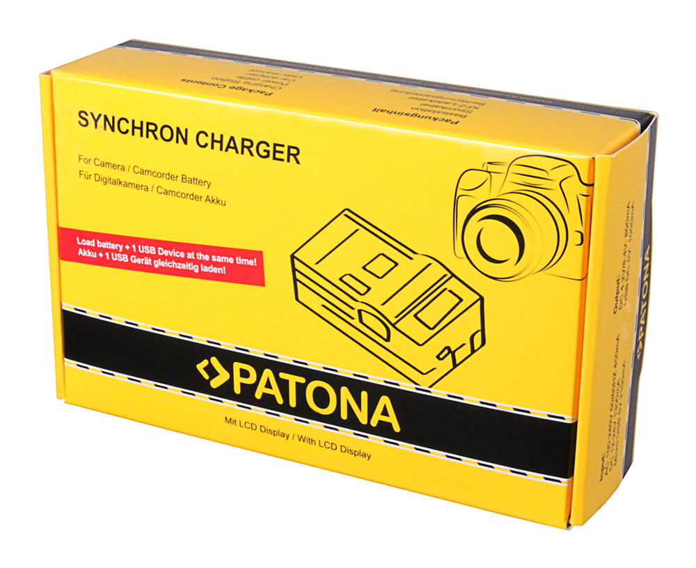 Patona Incarcator LCD Syncron USB pentru Sony NP-FZ100 - View 4