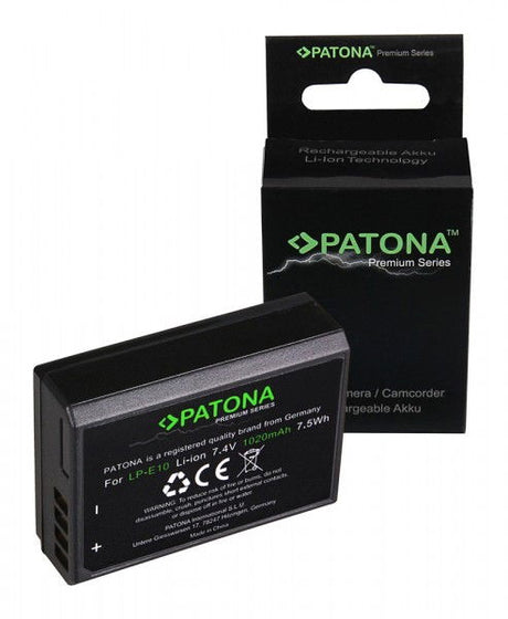 Patona LP-E10 Premium Acumulator replace Canon EOS - View 1