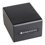 Black Li-ion battery pack front panel with “Li-ion battery pack” marking