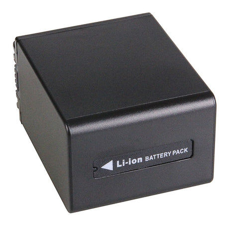 Black Li-ion battery pack front panel with “Li-ion battery pack” marking
